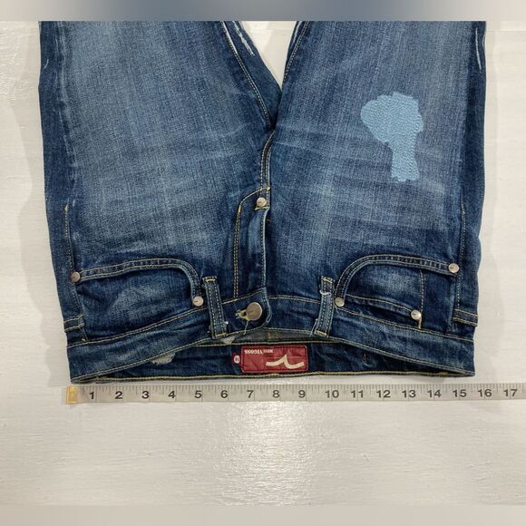 Vintage Miss Vigoss Jeans Women’s 5/6 Bootcut Mid Rise Embroidered Y2K - Picture 11 of 14